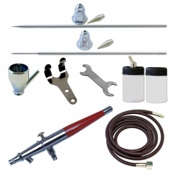 PAASCHE VL-SET DOUBLE ACTION SIPHON FEED AIRBRUSH SET